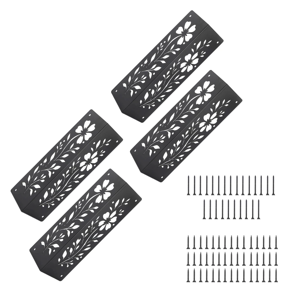 

Угловые кронштейны для дерева, прочные металлические угловые кронштейны для приподнятых грядок, угловые кронштейны из нержавеющей стали