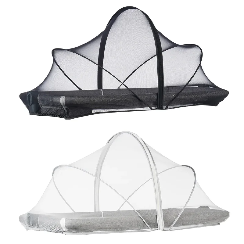 Foldable Portable Mosquito Net Baby Mosquito Net Tent Breathable Mosquito Net Folding Crib Cover for Travel Crib/Playpen