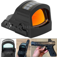 HS 507-C Solar Red Dot Sight For Pistol Airsoft Rifle Mini Scope Tactical Hunting/Exoskeleton Bracket For G*ock & 20mm Rail