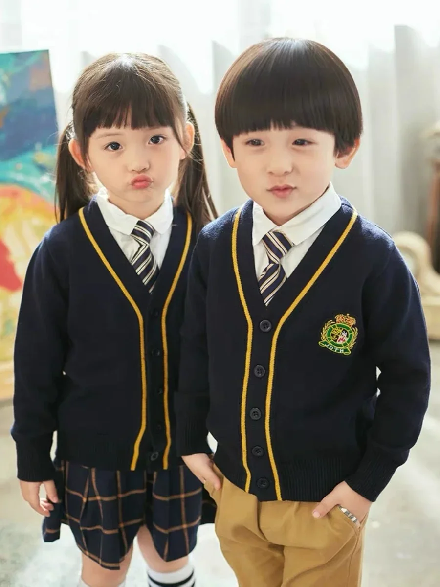 Children's Plaid False Shirt Collar Korean Version of Boys and Girls Decorative Collar New Cotton School Uniform