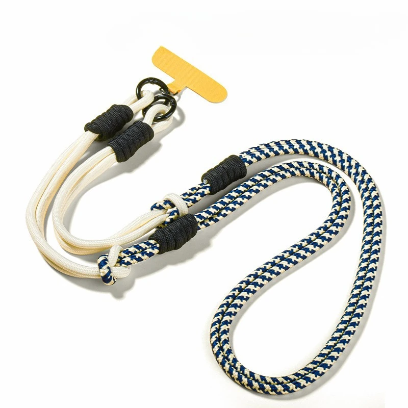 

Mobile phone lanyard Crossbody wrist lanyard ins travel wholesale simple adjustable back woven neck rope
