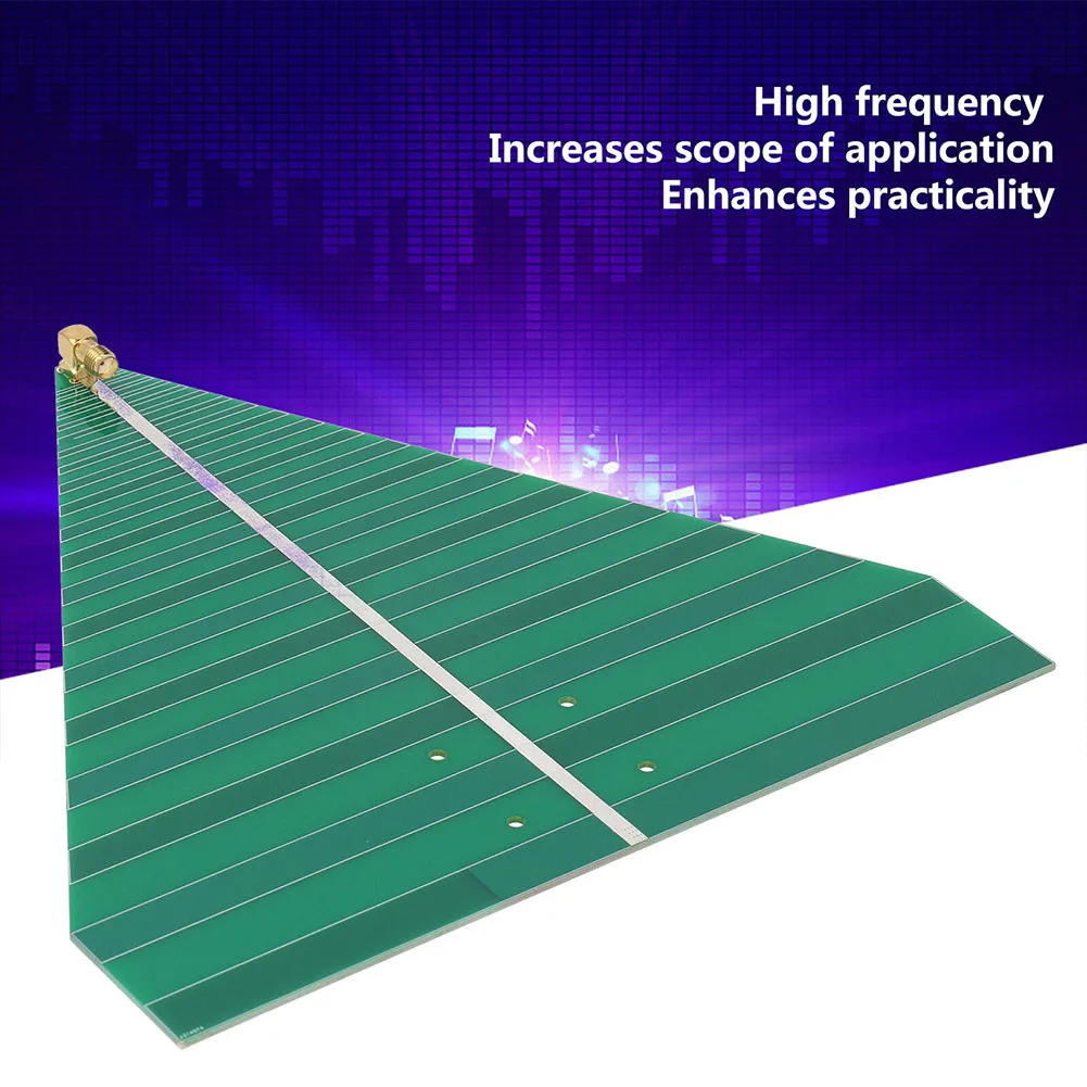 

UWB WiFi Log-periodic Antenna 6-7dB Antenna Versatile Applications 600‑6000MHz Circuit Boards Ultra Wideband Printed