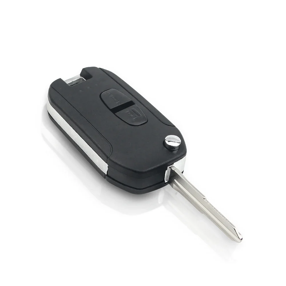 Para mitsubishi pajero sport outlander grandis asx mits11/mit8 lâmina 2/3 botões remoto chave do carro escudo