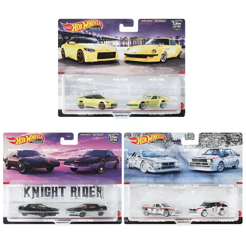 Original Hot Wheels Premium Car Culture Diecast 1:64 Voiture Nissan Skyline BMW Lamborghini Ford Lancia Kid Boy Toy for Children