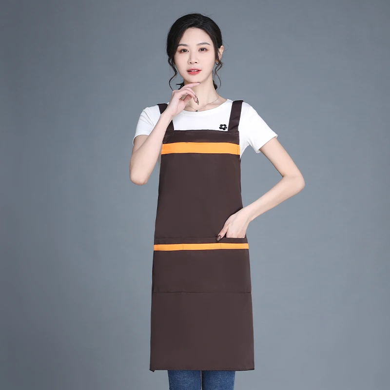 Unisex Kitchen Apron Chef Kitchen Home Nail Salon Studio Barber Shop Restaurant Waiter Work Apron Flower Shop Cake Shop