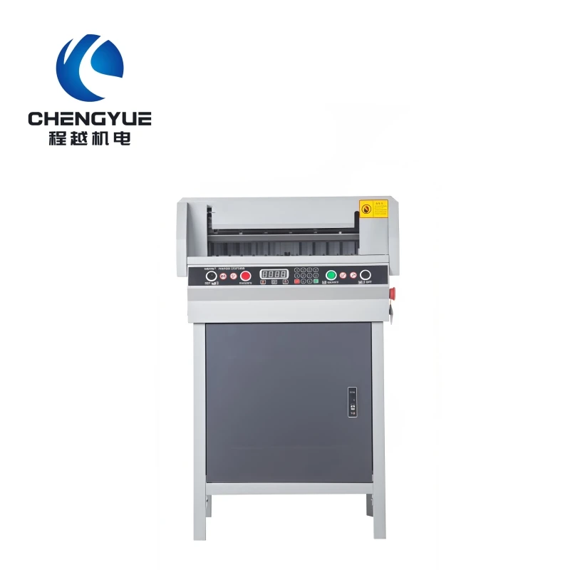 450mm Electric Paper Cutter Machine A3 Size Guillotine With Electric Clamp For Small Print Shop Office Use
