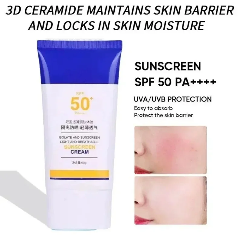 EHD Sunscreen 60g Anti-UV 50 Times Isolation Waterproof and Sweatproof for Outdoors Sunblock Non Greasy Korea Skin Care Products