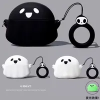 Case for Baseus Bowie M3 M2s M2 M2+ WM02 Protective Silicone Ghost Cute Cartoon Covers Wireless Earbuds Shell TWS