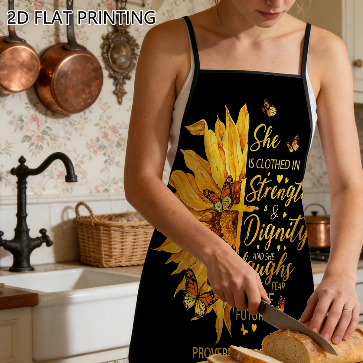 1pc Sunflower Butterfly Bible  - Home Cooking Quotes 评论和价格