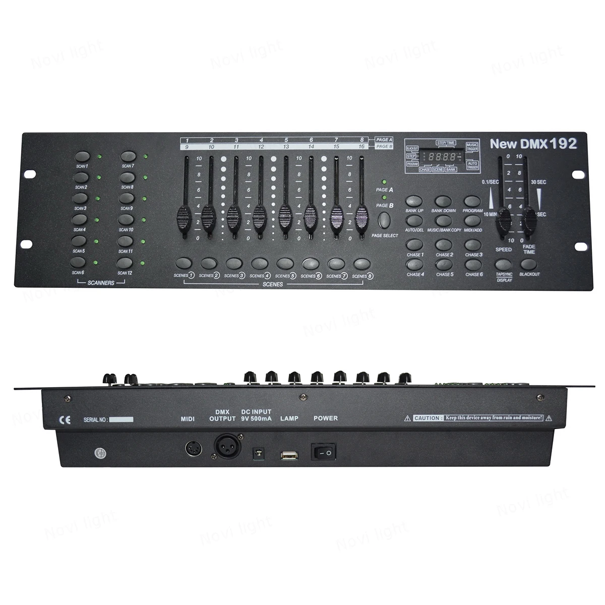 DMX 192 Controller Professional Stage Dimmer Equipment 3Pin Connector Pro Stage Light DMX512 Wireless Console