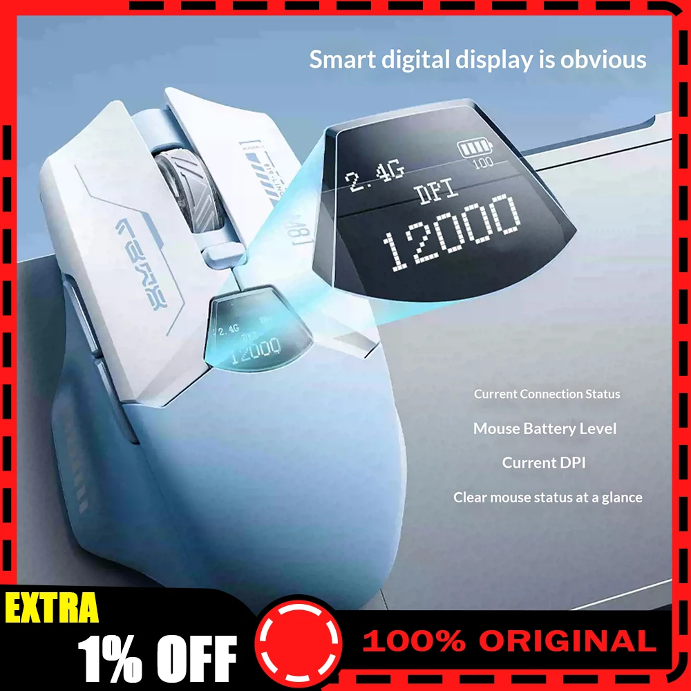 Fps Gaming Mouse - LINGBAO M8 Wireless Gaming Mouse Intelligent