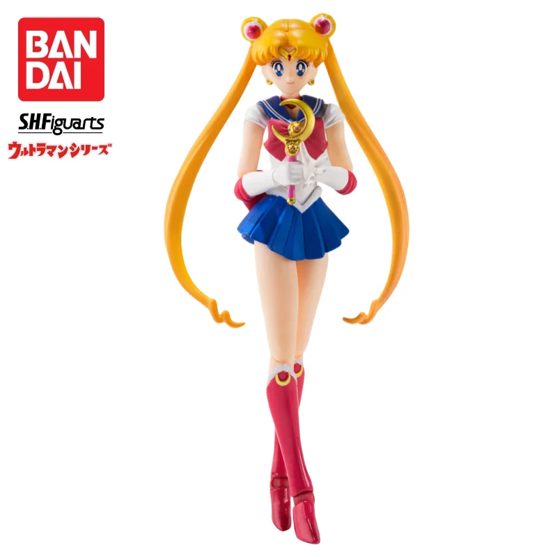 

In Stock Bandai S H Figuarts Original Sailor Moon Tsukino Usagi Model Doll Brand New Boxed Action Figure Anime Characters Garage