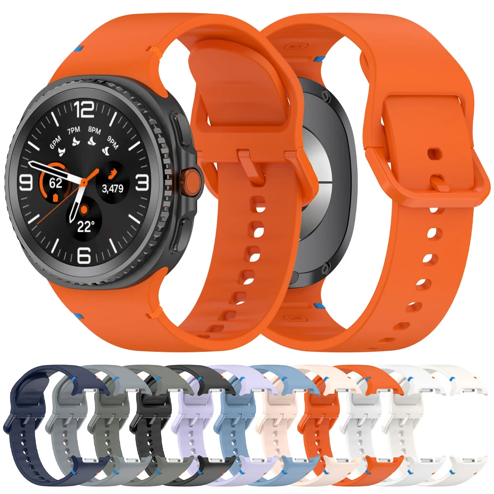 Silikonband für Samsung Galaxy Watch 8 Classic 46 mm Sport Loop Armband Correa Gürtel für Samsung Galaxy Watch 8 40 mm 44 mm Armband
