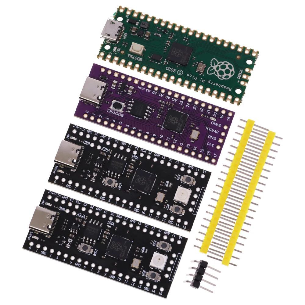 Raspberry Pi Pico Development Board TYPE-C High-Performance Microcontroller Board 128Mbit 4M 16MB Dual-Core ARM Processor RP2040