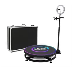 Hot Sale New Portable Selfie 360 Spinner Degree Platform Business Photo Booth 360 Camera Vending Machine 360 Video Booth