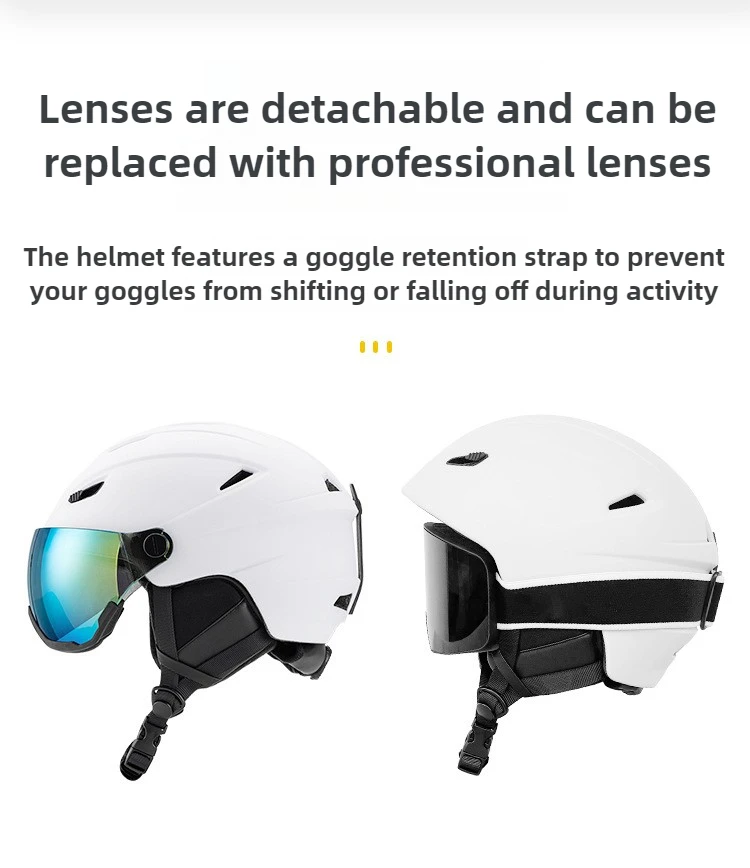 유니섹스 스키 헬멧 CE-EN1077 / ASTM-F2040 인증 통기성 따뜻한 스노보드 안전 헬멧 도매 스포츠 안전 장비