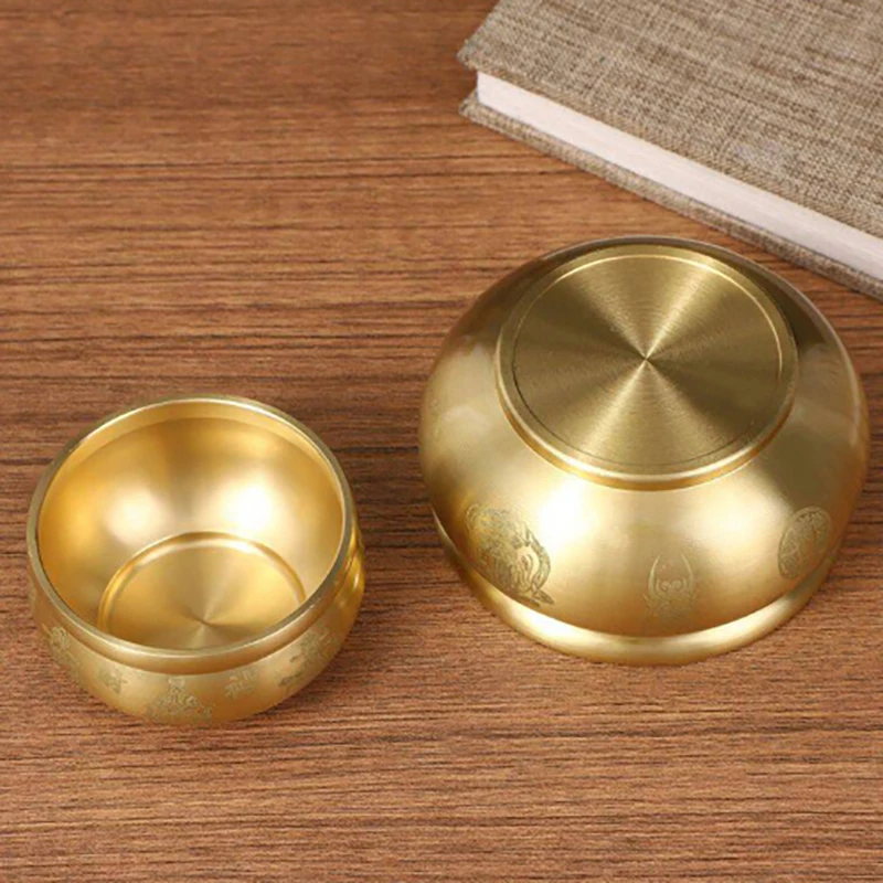 Cornucopia Brass Fortune Lucky Wealth Treasure Bowl Desktop Small Home Decor