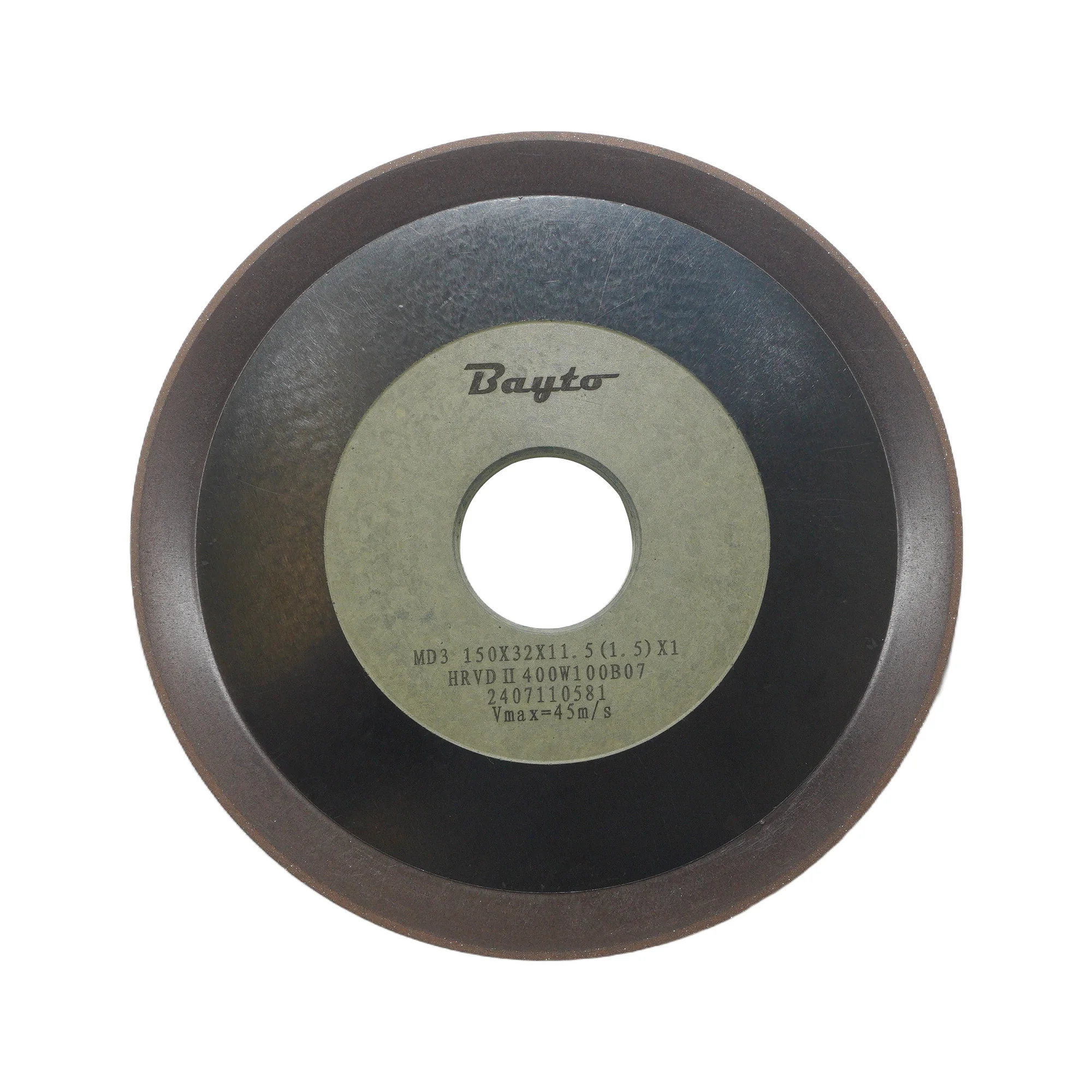 

150mm 6 inch 150X32X11.5(1.5)X1mm 12V2 diamond CBN Grinding Wheel for carbide wood Saw Blade sharpening cutting disc tools