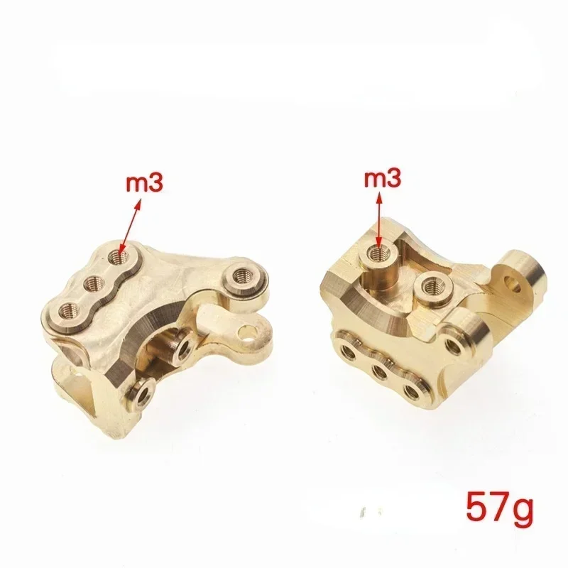 

Front and rear tie rods Brass Counterweight For Axial 1/10 4WD RBX10 Ryft Rock Bouncer - AXI03005 RC Car Upgrade Parts