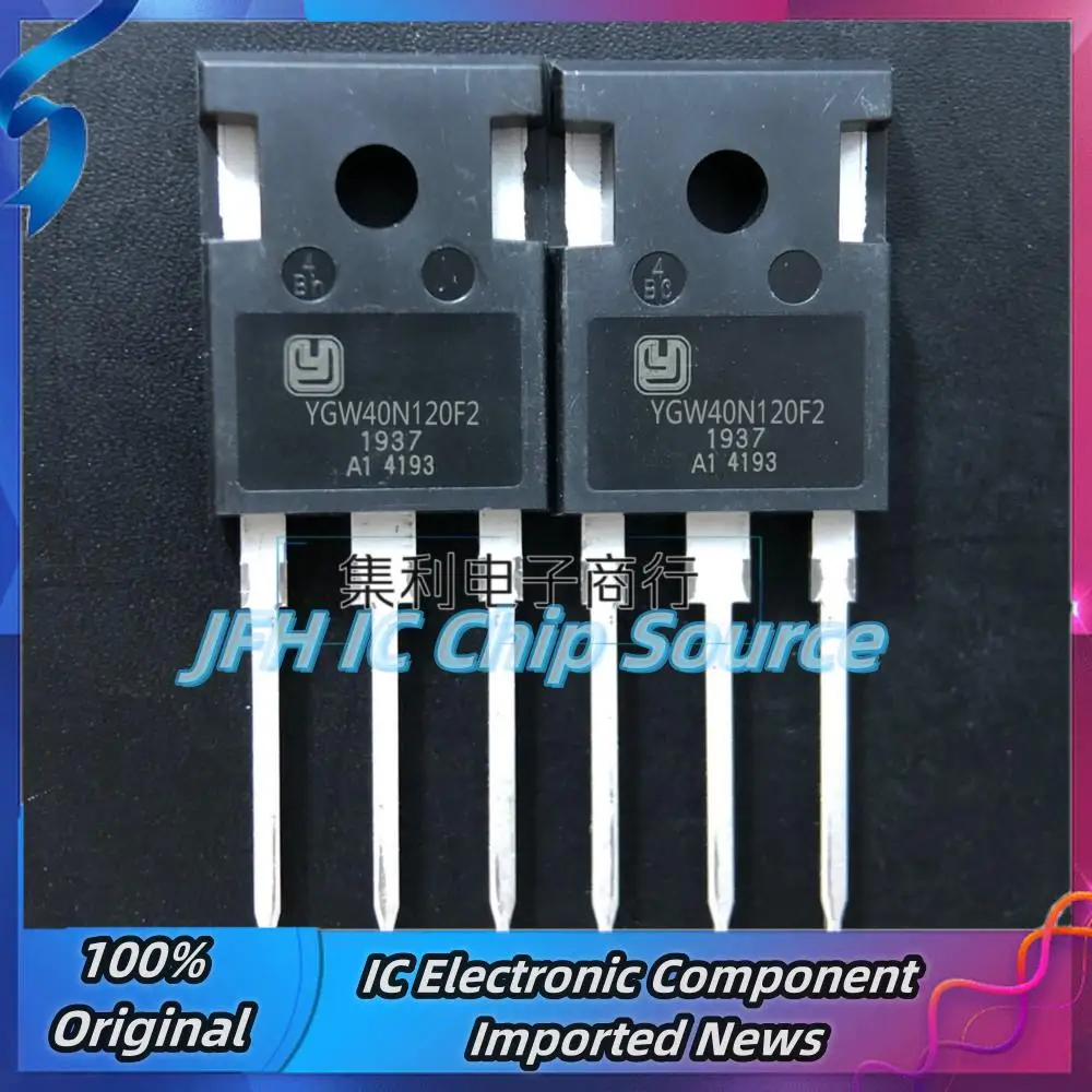 5PCS-10PCS YGW40N120F2  40N120 IGBT 40A/1200V TO-247 Best Quality Stock