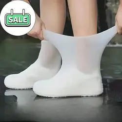 Antislip waterdichte hoezen voor schoenen Verdikte en slijtvaste overschoen Outdoor regenlaarzen beschermer stof huishouden thuis