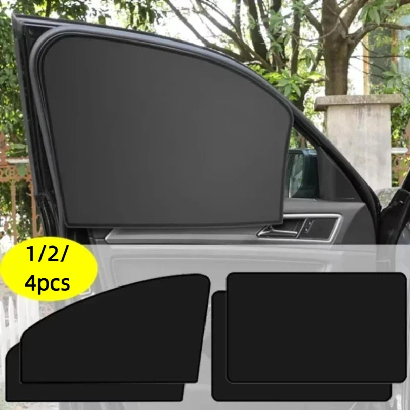Car Magnetic Window Sunshades Summer Car Sunshade Covers Cover Universal 1Set Auto Window Sun Shade Protector Accessories