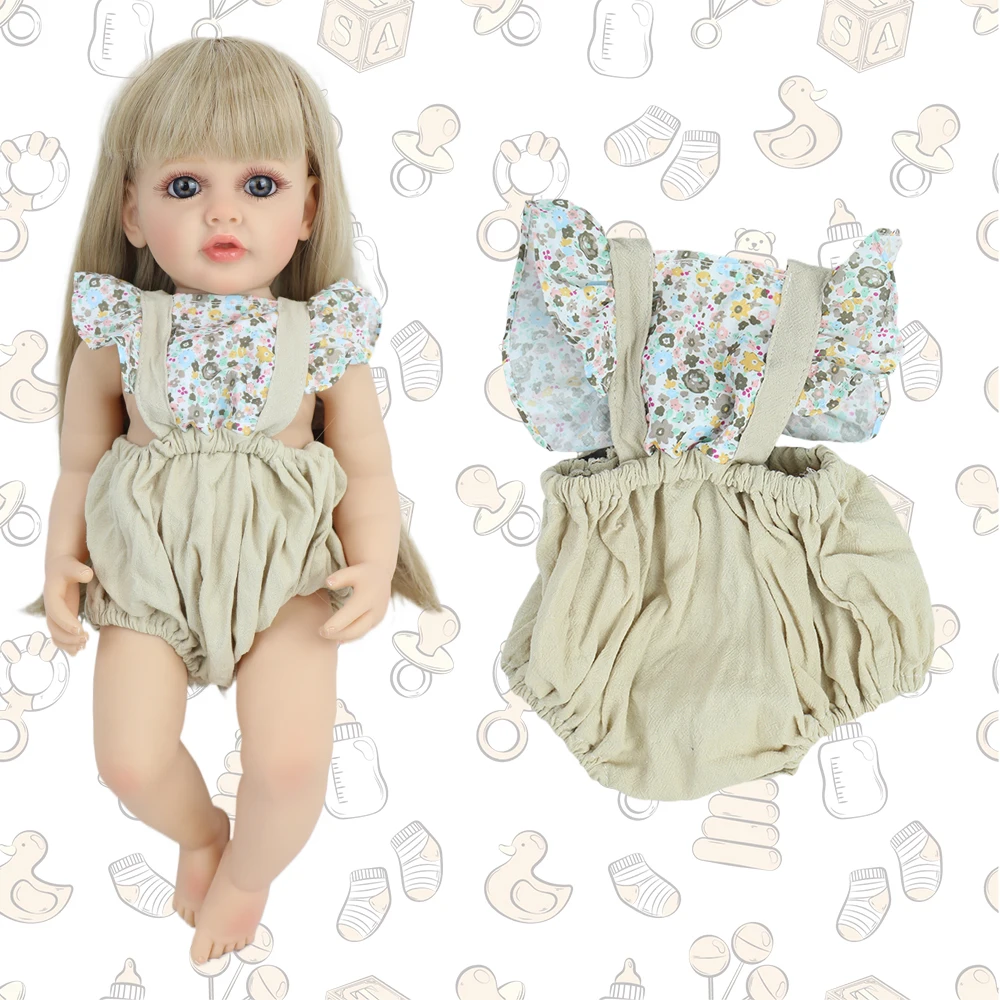Nouveaux vêtements de poupée costumes adaptés pour 48-50CM bébé poupée 18-20 pouces Reborn bébé poupée vêtements accessoires vêtements costume pour poupée de génération