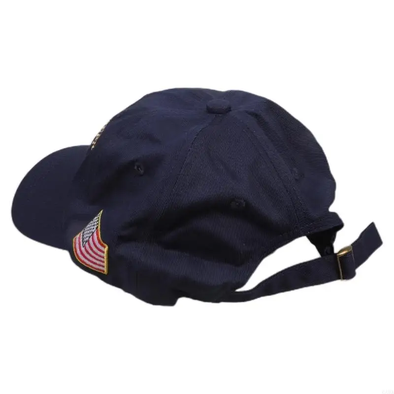 Bird Printed Patriotic Baseball Cap Dad Hat Classical Low Profile Cloth Hat for Men Women Constructed with Fabric 6XDA