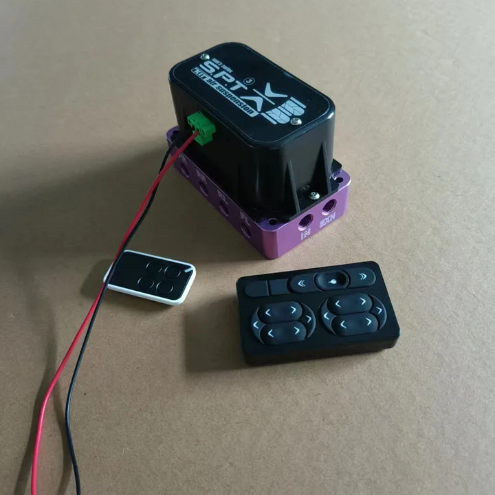 AVS Air Suspension Wireless Remote Controller Airlift Ride S.P.T SL-VU4C Ventil mit Verteilermanometer OEM anpassbar