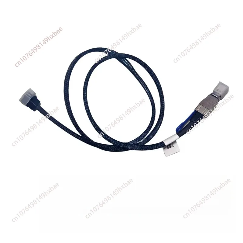 SFF-8644 to SFF-8643 External to Internal SAS3 Cable Shielded Plated Copper Core with Network Wrap