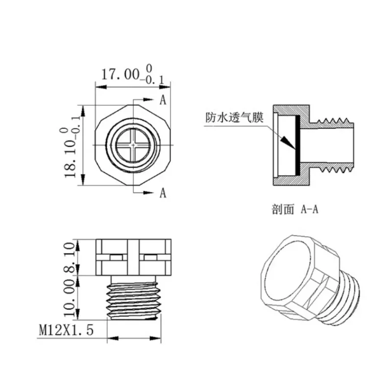 10Pcs Waterproof Cable Gland M5 M6 M8 M10 M12 M16 M20 Gray Plastic Seal Joint M24 M32 M40 Nylon IP67 White Cable Fixing Joint