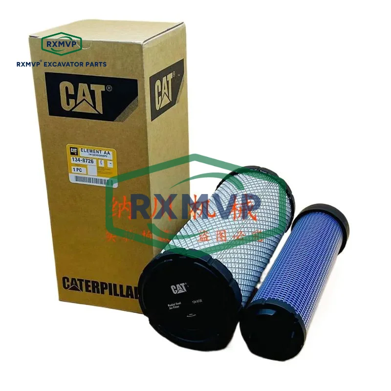 For Caterpillar cat 305.5/306/307e/308e2/307dc air filter style air filter excavator accessories