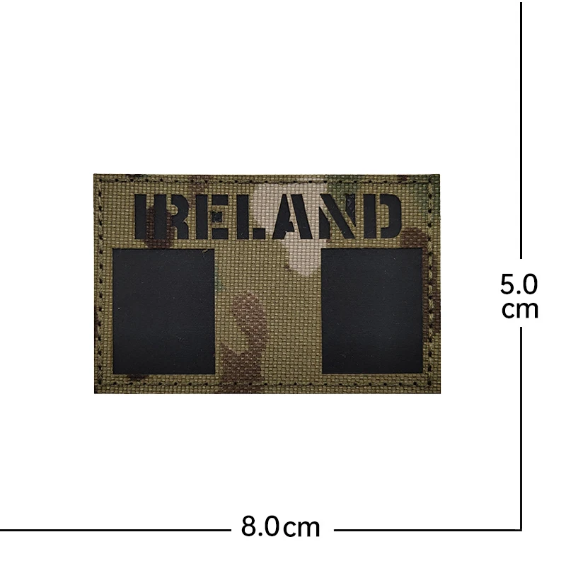 European national Flag patches reflective fabric camouflage armband Tactical armband Badge hook Cloth Sticker Emblem Applique