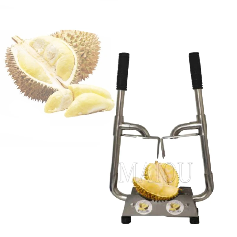 Small Manual Durian Sheller Tool Hand Stainless Steel Cat Mountain Durian Open Shell Machine