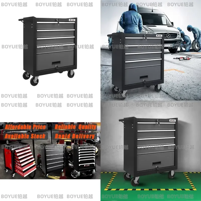 Heavy Duty Workbench Tool Cabinet Garage Storage Rack with Hanging Organizer System for Workshop Equipment and Hand Tools