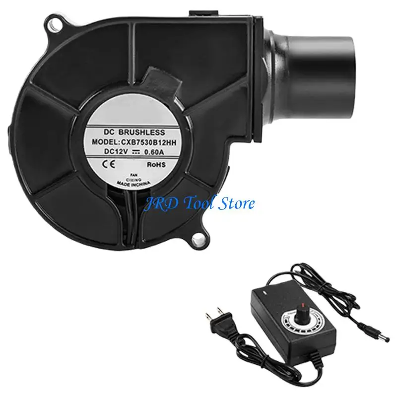 A2UD BBQ Air Blower Portable Handheld Electric BBQ Fan Outdoor Camping Barbecue Fan