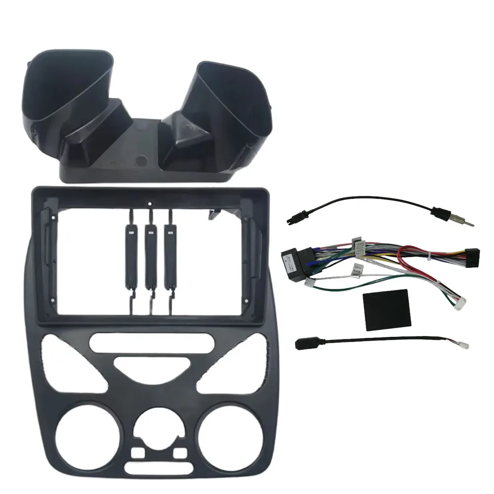 9 Inch Car Radio Fascias For FIAT Siena/Palio 1996-2004/Albea/ Android Stereo Frame Player 2 Din Head Unit Panel Dash Trim