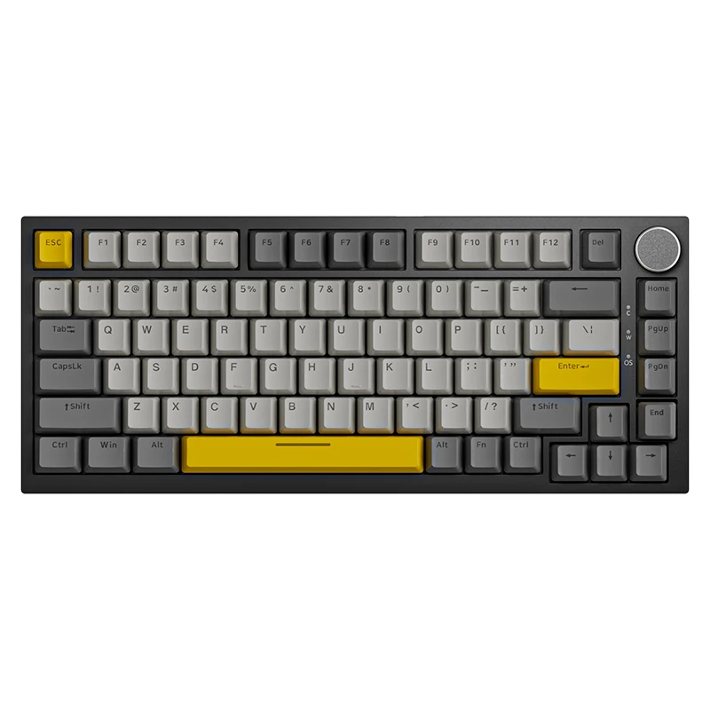 Ajazz AK820/AK820Pro Gaming mechanisch toetsenbord Bluetooth 5.1/draadloos/C-bedraad aangepast toetsenbord met knop Hot Swapping-pakking - afbeelding 2