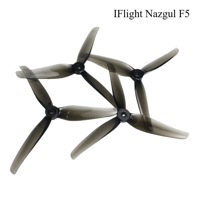 (2CW+2CCW) IFlight Nazgul F5/5140 5 بوصة 3 شفرات / مراوح ثلاثية الشفرات مع فتحة تركيب 5 مم لطائرات بدون طيار FPV Racing 5 بوصة #6