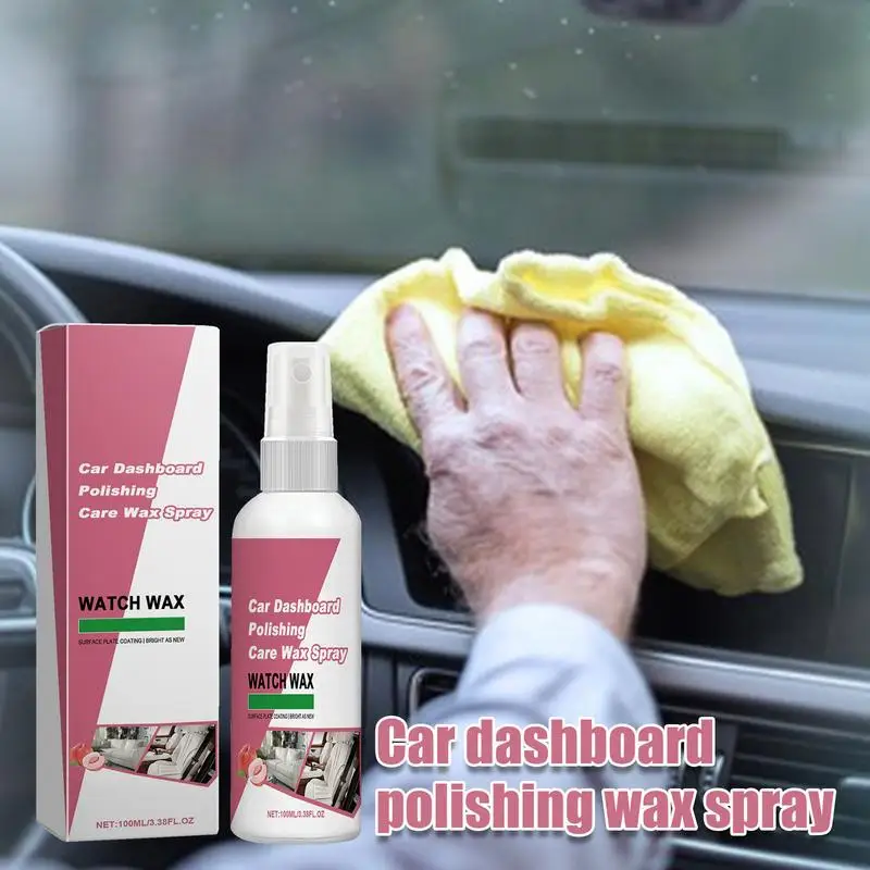 Quick Detailer Spray Multipurpose Car Upholstery Cleaner Auto Interior Cleaner Practical Car Wash Spray Interior Detail Spray