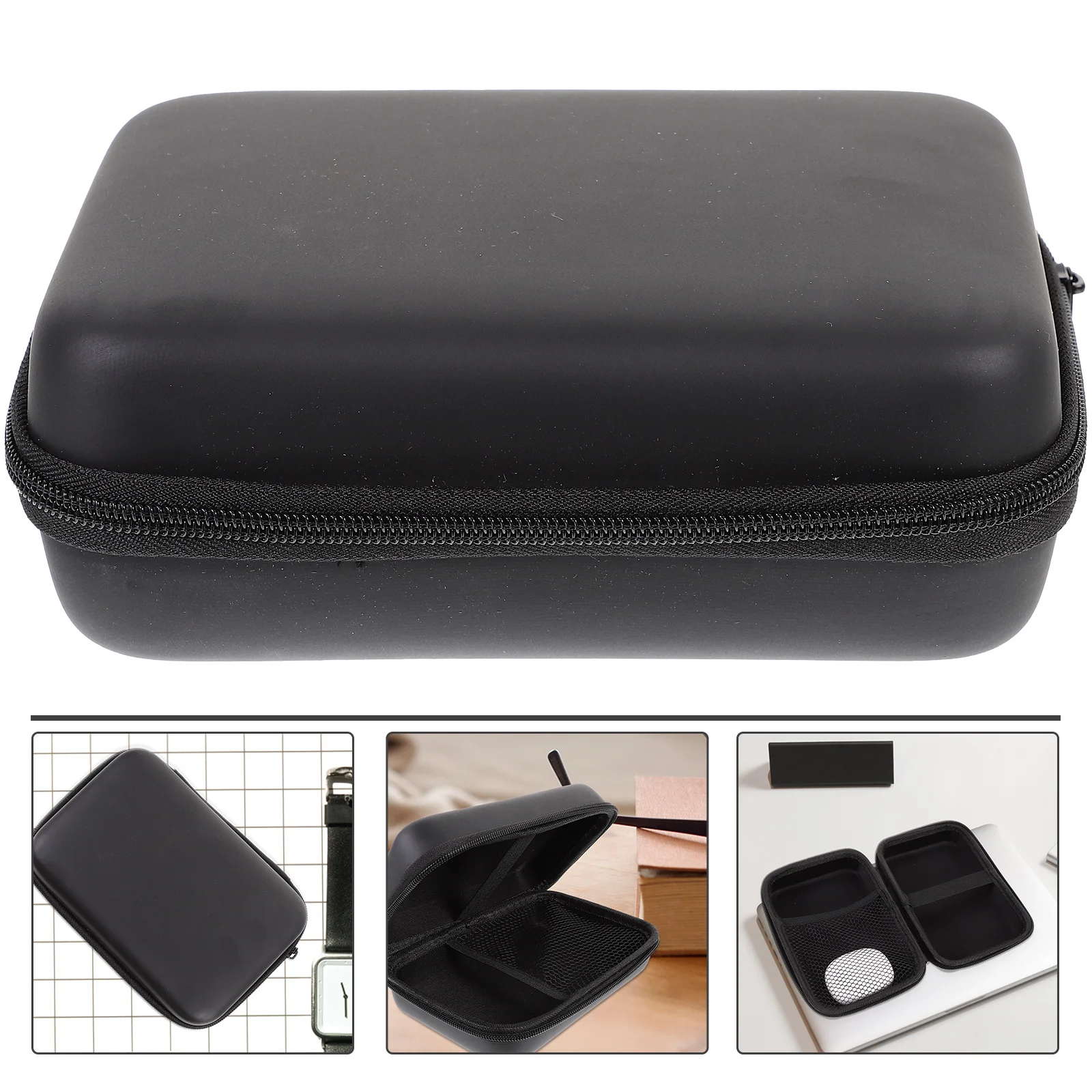 

Electronic Organizer Case for Recorder Premium Eva Build Portable Small Case for Accessories Charging Cables on Trip Or Daily