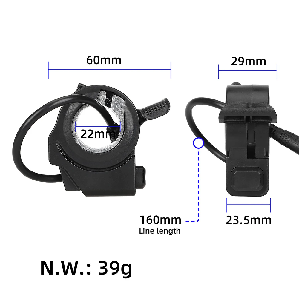 

Speed Controller Electric Scooter Switch 4-pin Design Challenging Terrains Controlled Experience For Kukirin G2 Pro