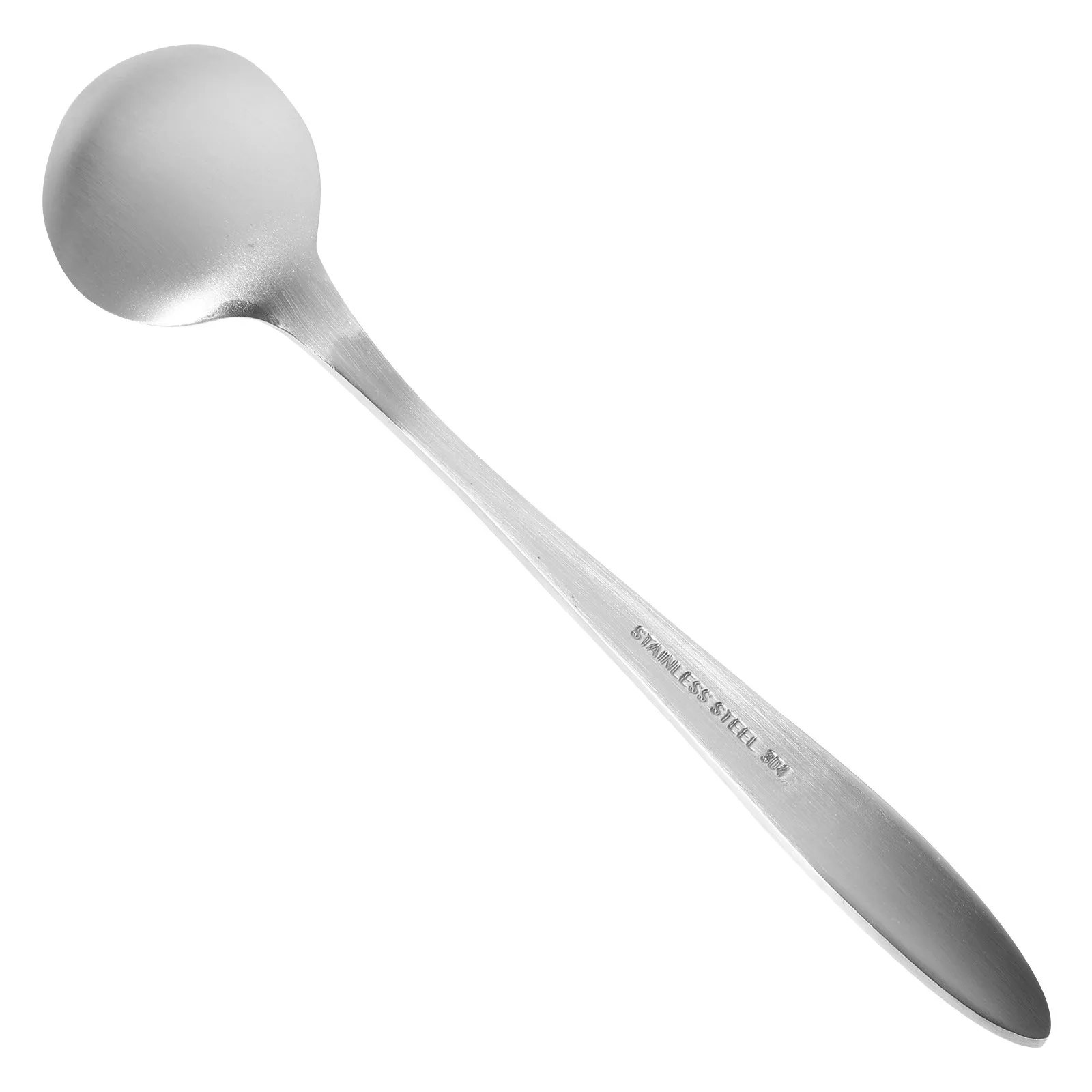 

Silver Curved Spoon Elder Feeding Aid Household Kitchen Gadget Small Lightweight Portable Baby Elderly Arthritis Spoon