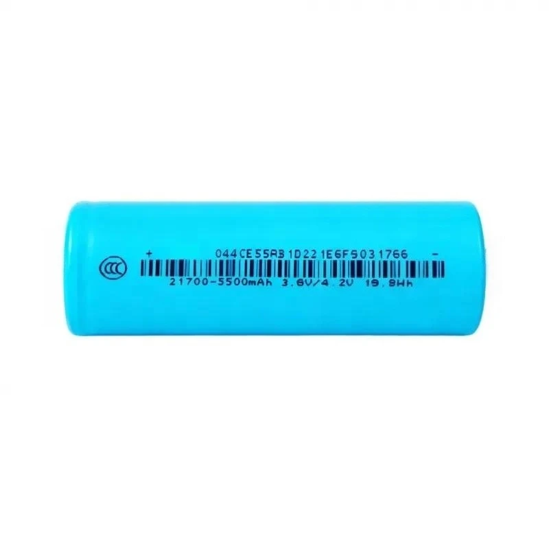 New 10PCS 21700 5500mAh 58E Flat‑Top Rechargeable Lithium‑ion Battery For FEB 5C High Power Discharge Cell