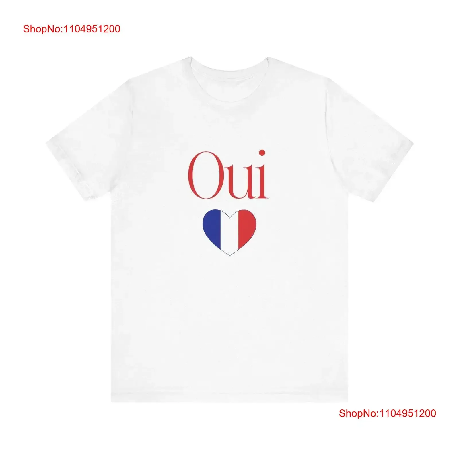 نعم تي شيرت شعار فرنسي لطيف نعم فرنسا باريس عاشق خمر غسلها لينة عارضة مصمم الملابس تنوعا الرسم تنفس #1