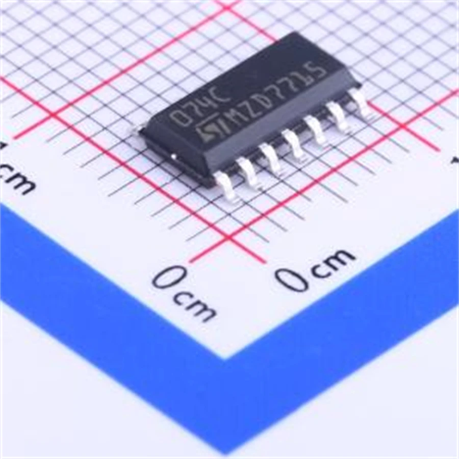 100PCS/LOT TL074CDT (FET Input Amplifiers)