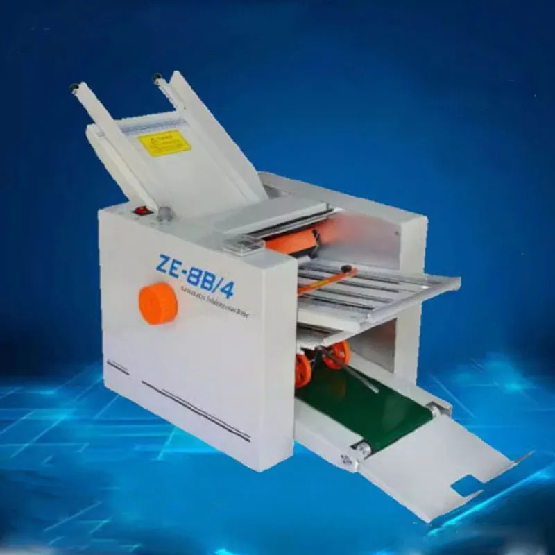 ZE-8B/4 automatic paper folding machine max for A3 paper+high speed+4 folding trays