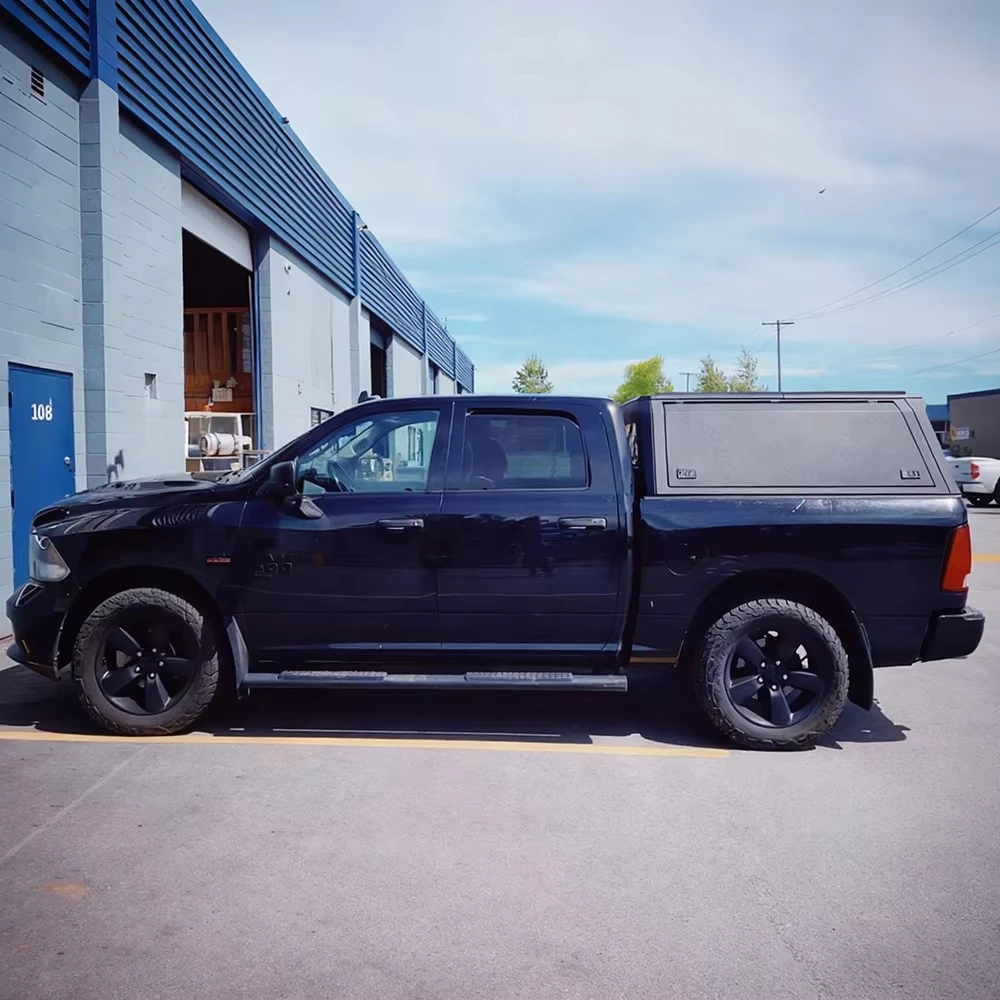 

High Cover Pickup Topper for Ram1500 - Removable Adjustable Overland Truck Cap