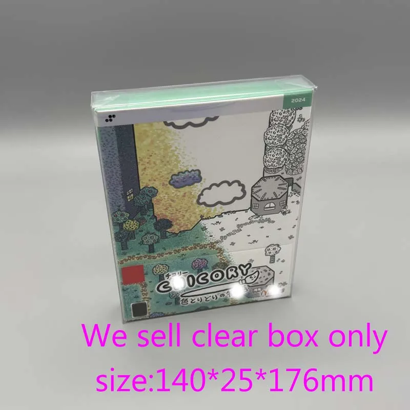 PET Box For SWITCH NS Chicory A Colorful Tale Nintendo Clear Replace Shell Collect Display Case Transparent Protector