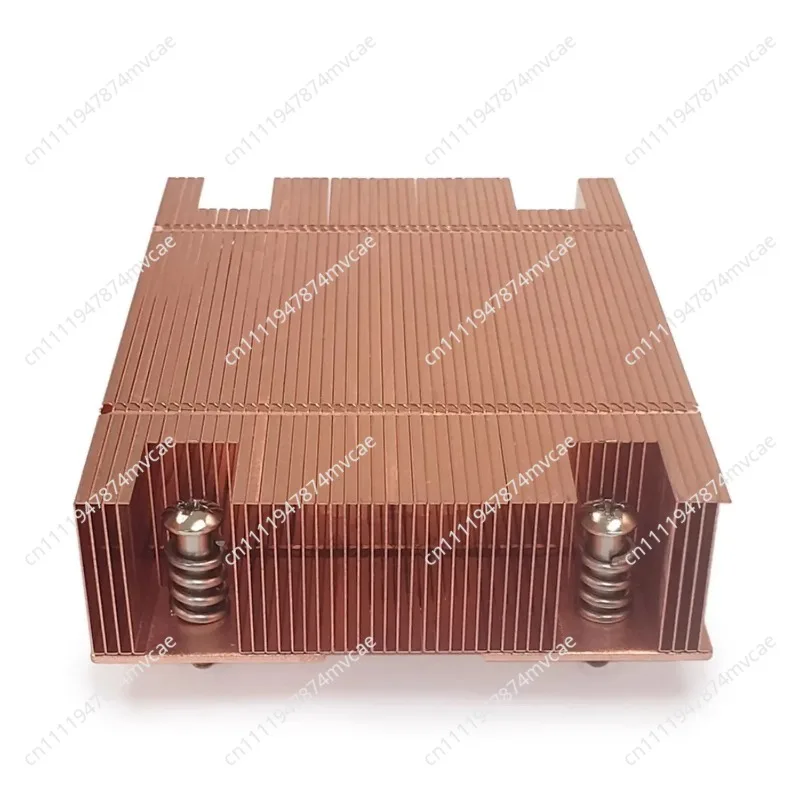 CPU Radiator 1U Pure Copper Support AM4 AM5 with VC Board Size 110*80*26.9mm CPU Radiator